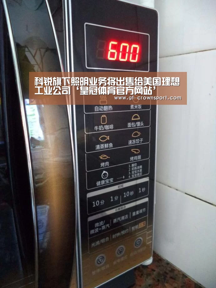 科锐旗下照明业务将出售给美国理想工业公司‘皇冠体育官方网站’(图2) 皇冠体育网址